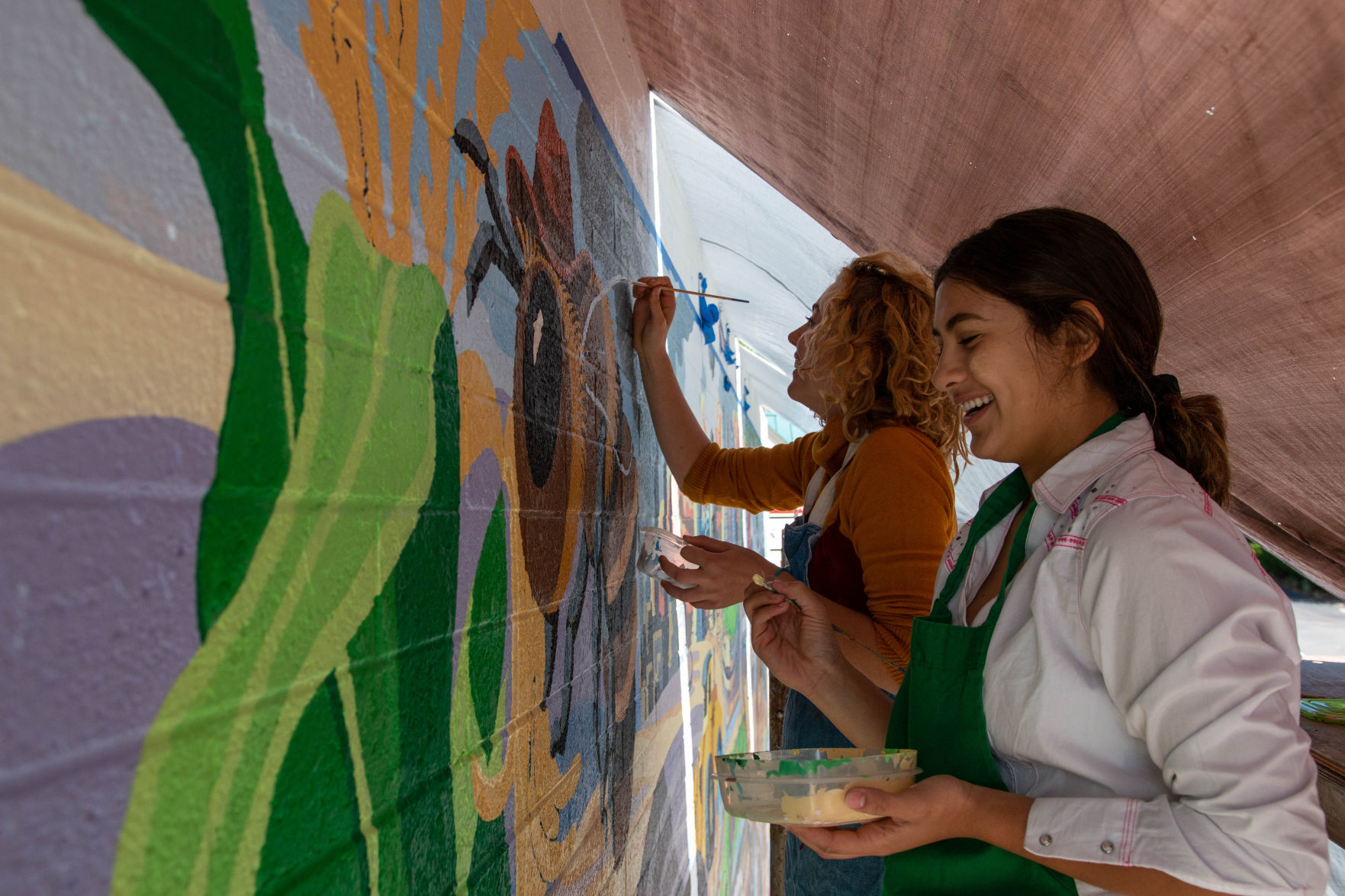 Flagstaff high mural